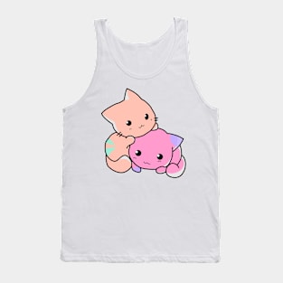 CUTE CATS KITTIES LOVERS Tank Top